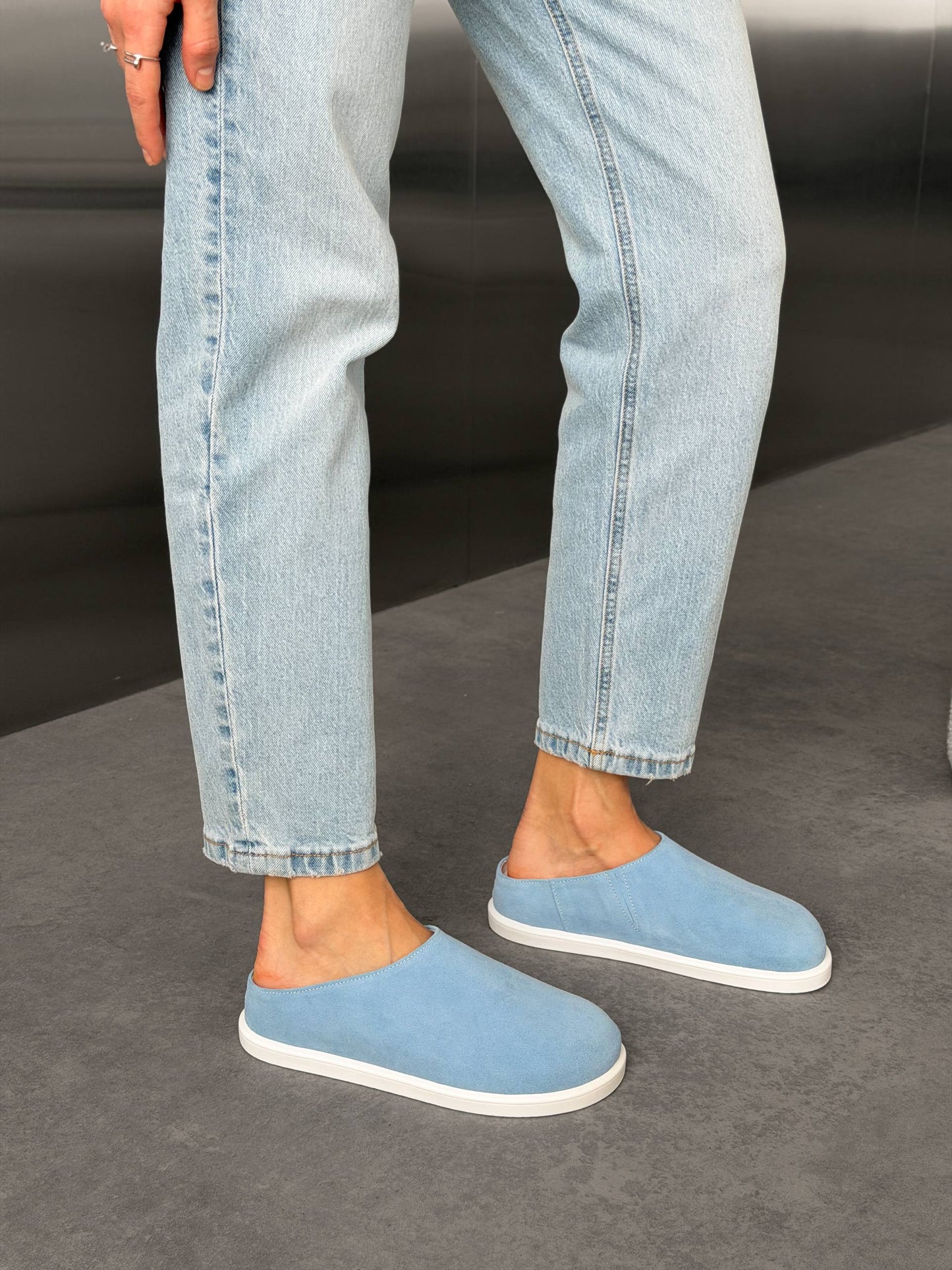 Анатомічні клоги barefoot, блакитний
