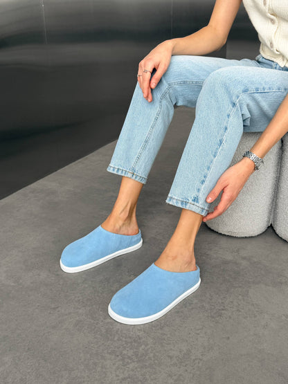 Анатомічні клоги barefoot, блакитний