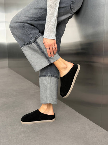 Анатомічні клоги barefoot, чорний