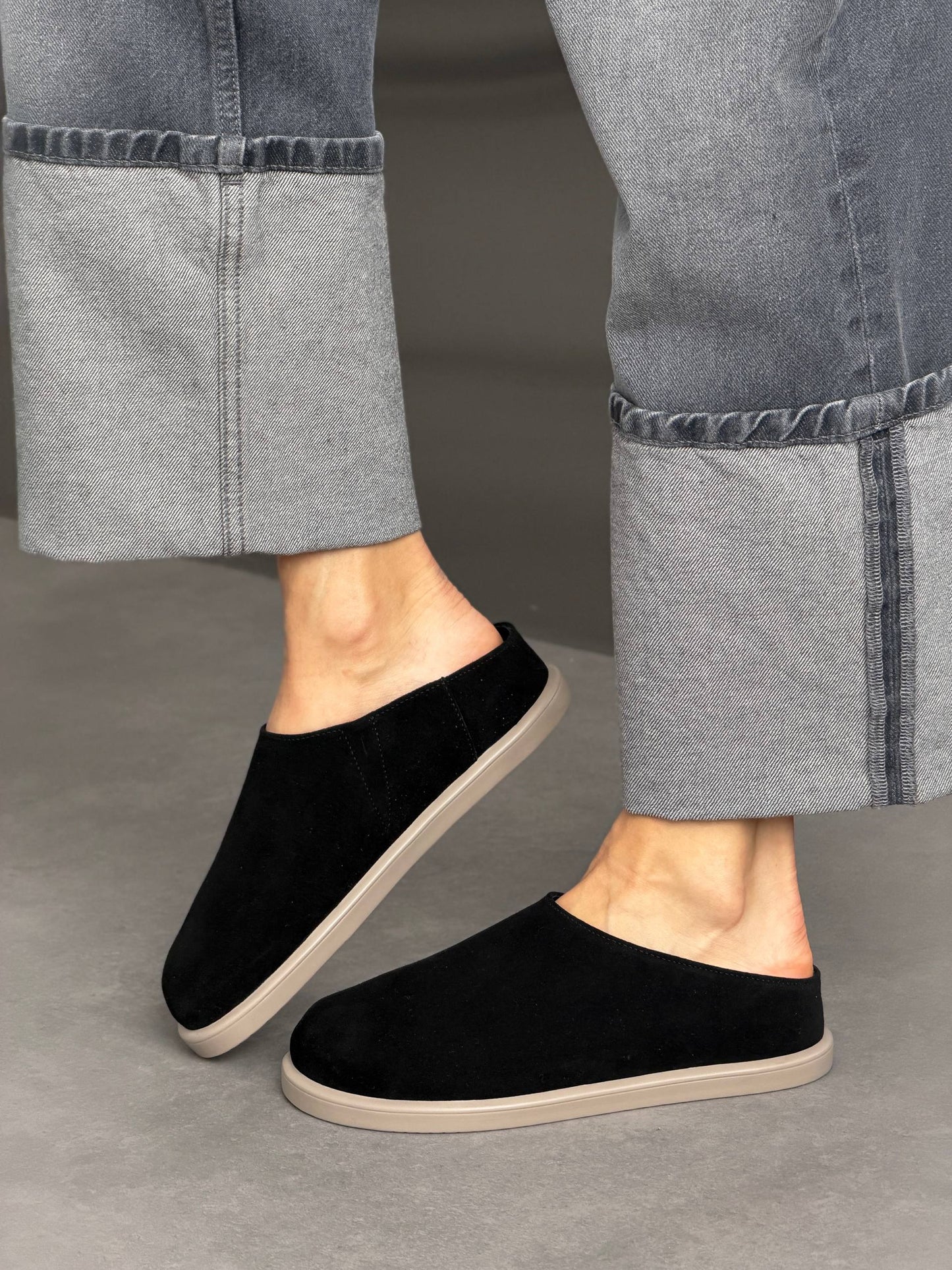 Анатомічні клоги barefoot, чорний
