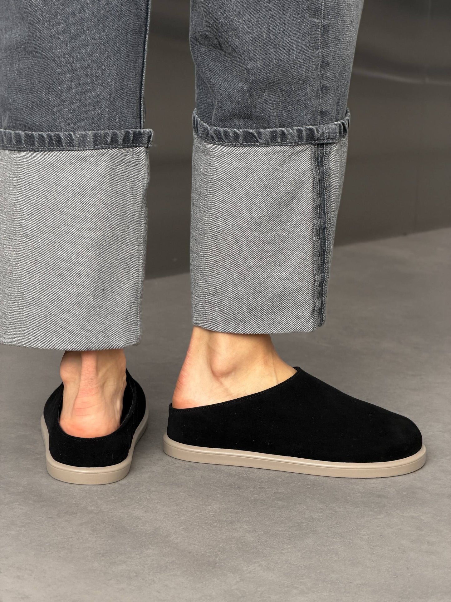 Анатомічні клоги barefoot, чорний
