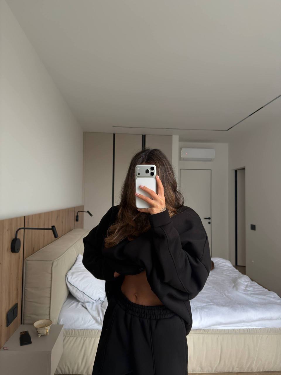 Warm suit: (hoodie and pants)