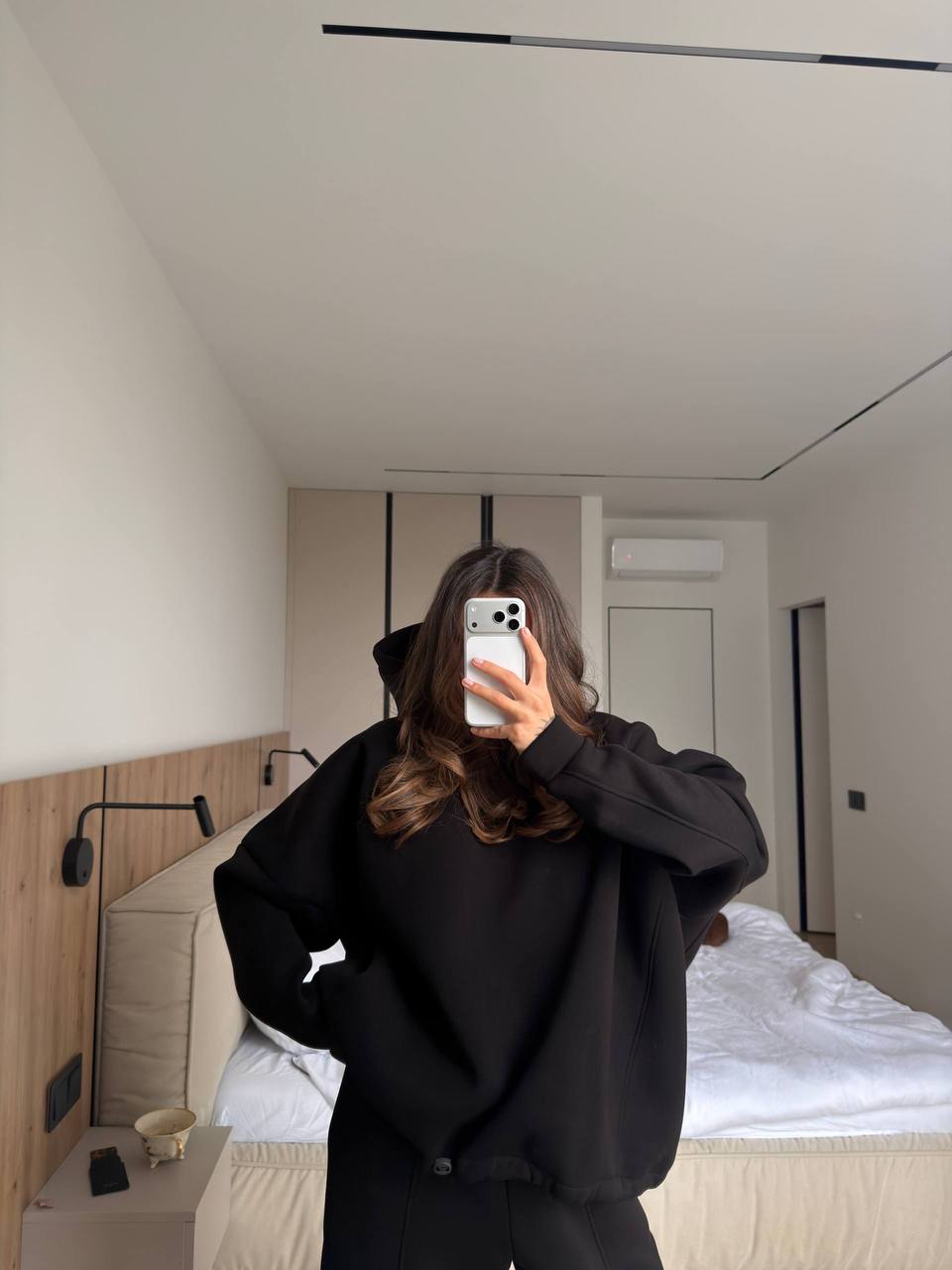 Warm suit: (hoodie and pants)