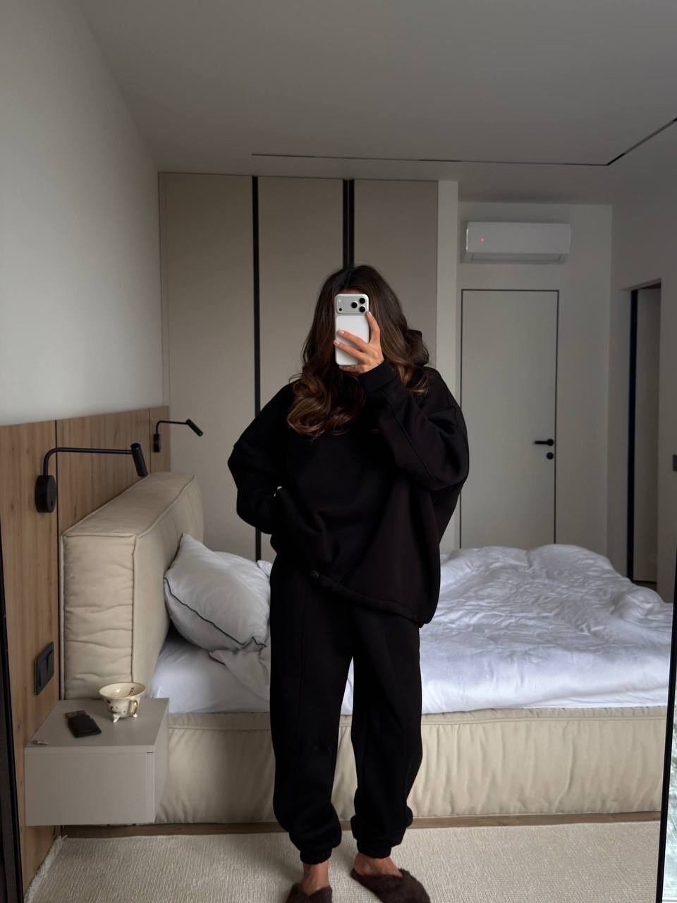 Warm suit: (hoodie and pants)