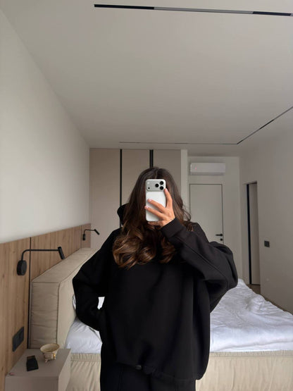 Warm suit: (hoodie and pants)
