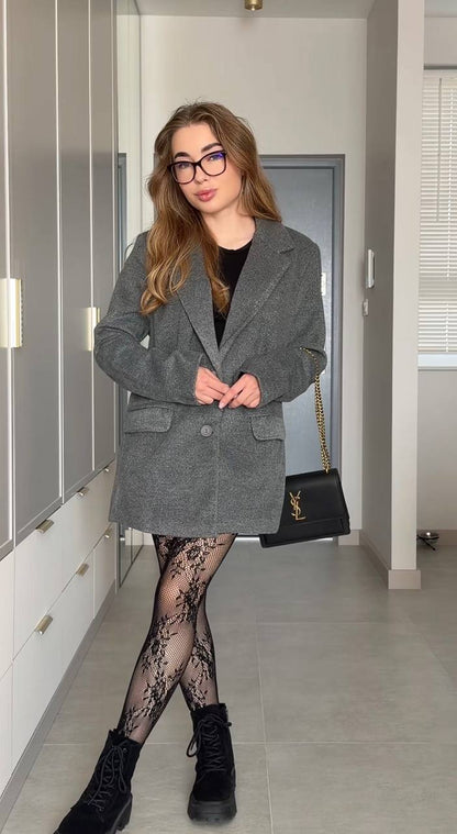 Cashmere suit: (jacket + skort)