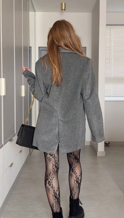 Cashmere suit: (jacket + skort)