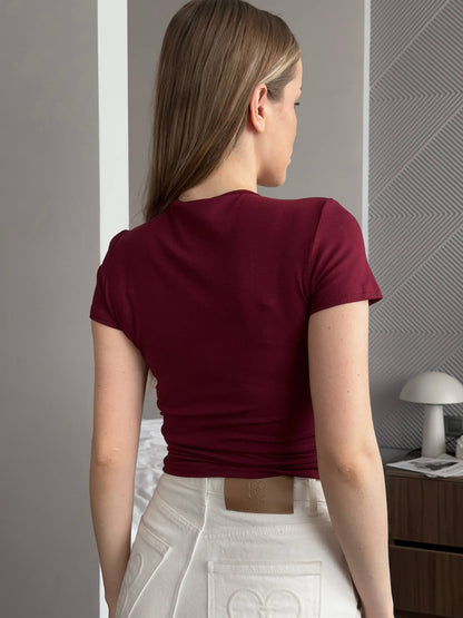 Skims-style T-shirt