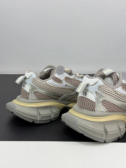 Sneakersy na masywnej podeszwie, szare