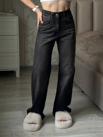 Dark brown jeans