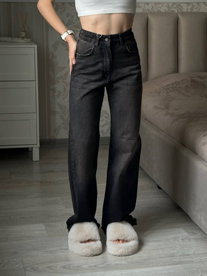 Dark brown jeans