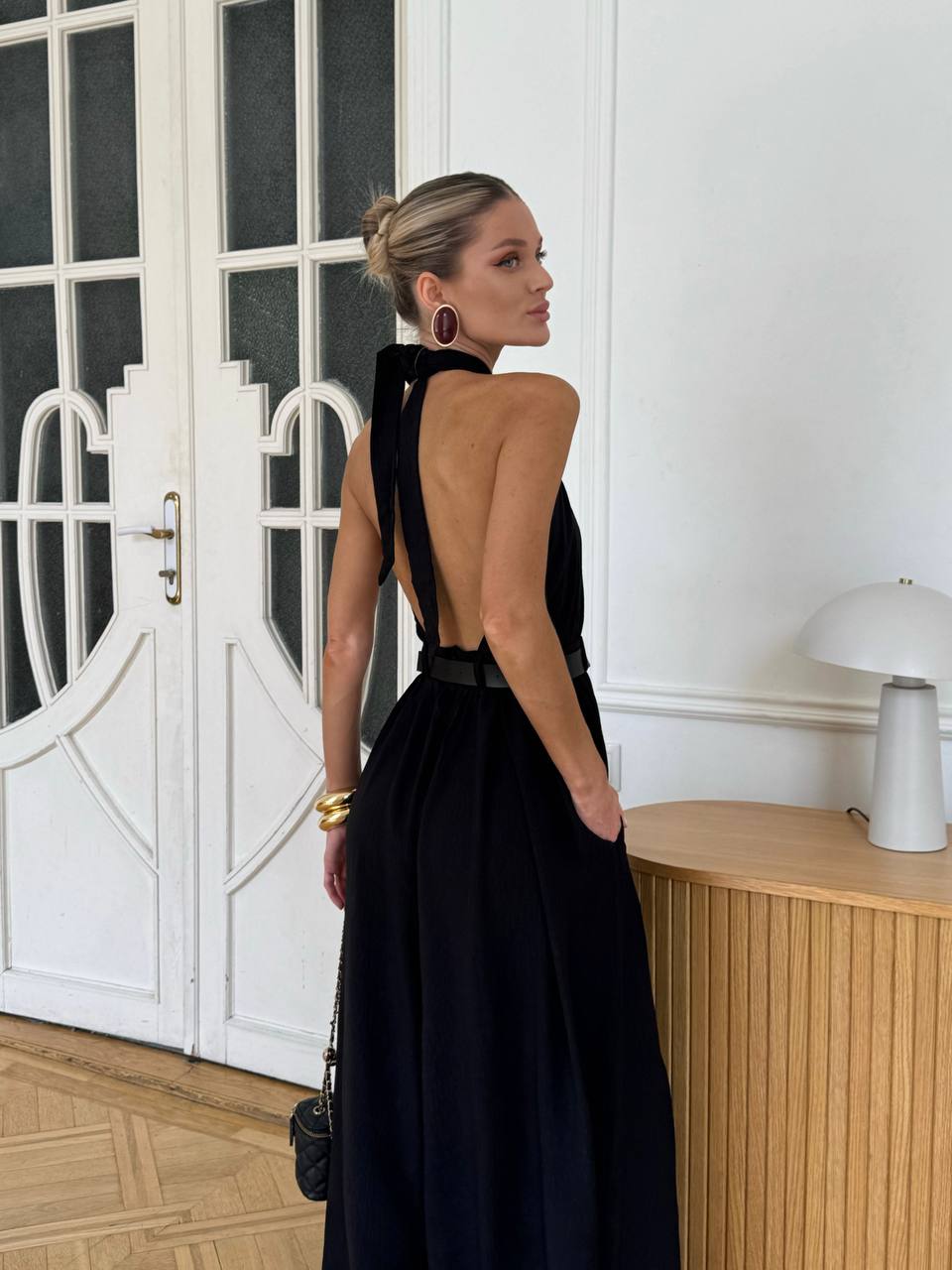 Stylish jumpsuit + belt