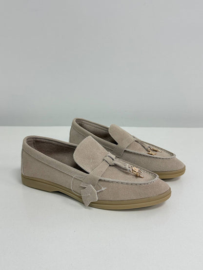 Classic everyday loafers, beige