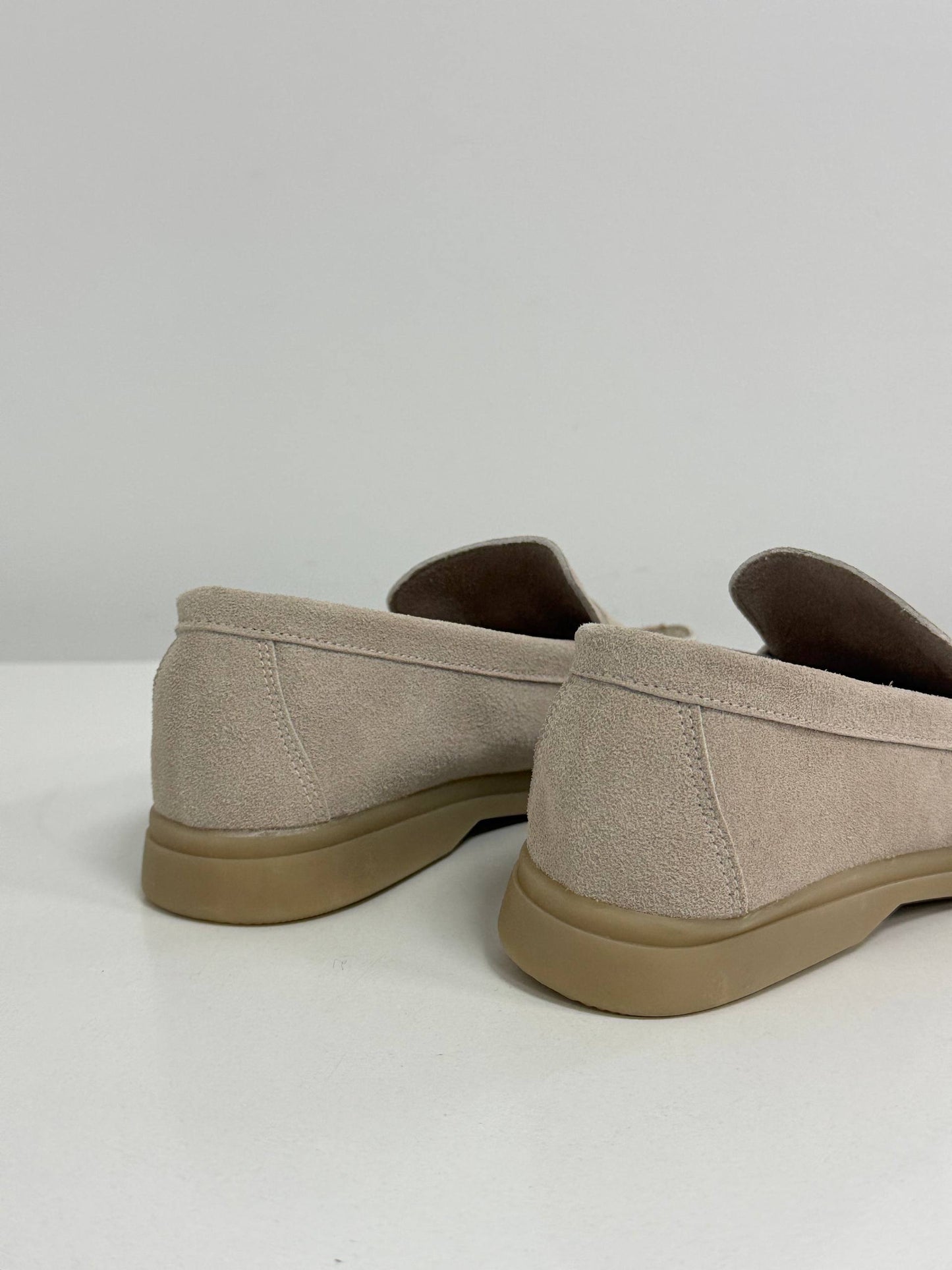 Classic everyday loafers, beige