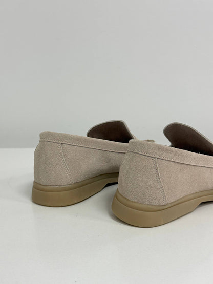 Classic everyday loafers, beige