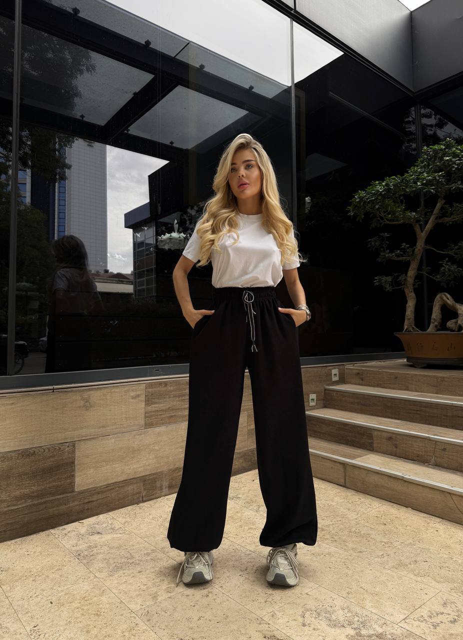 Sportowe spodnie oversize