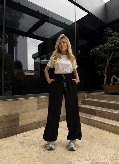 Sportowe spodnie oversize