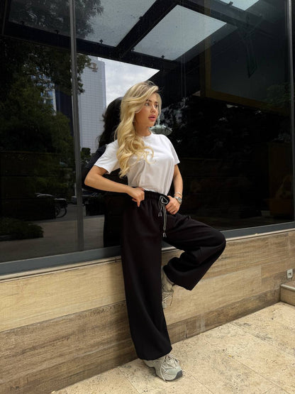 Sportowe spodnie oversize