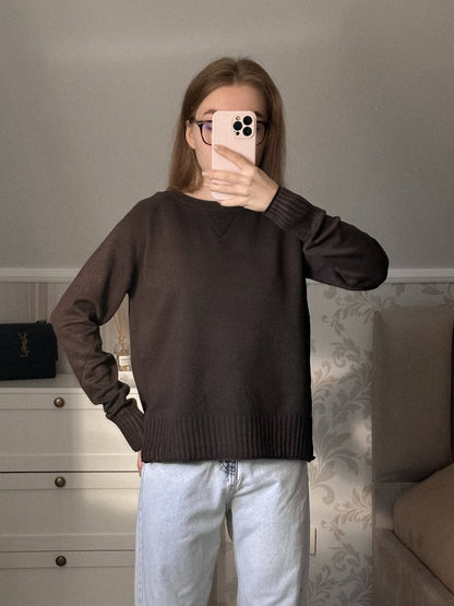 Джемпер One Size з прорізом знизу