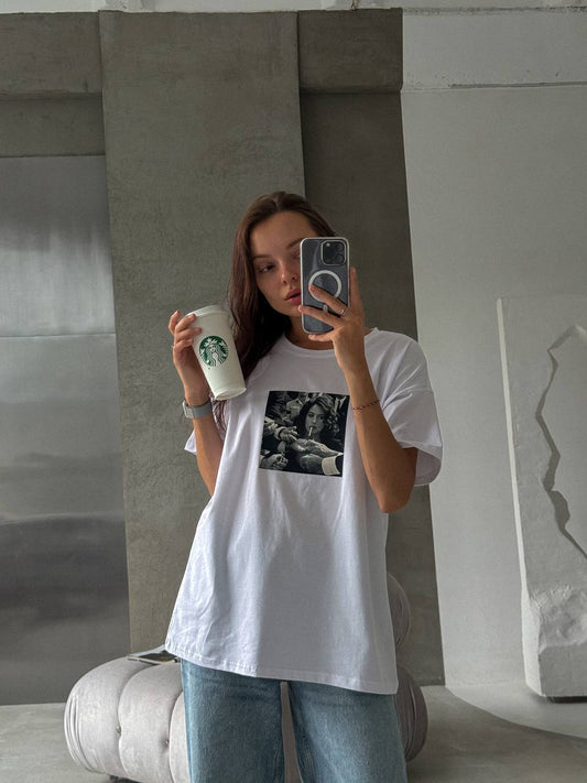 Футболка з принтом