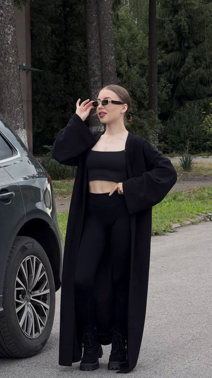 Wool cardigan