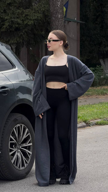 Wool cardigan