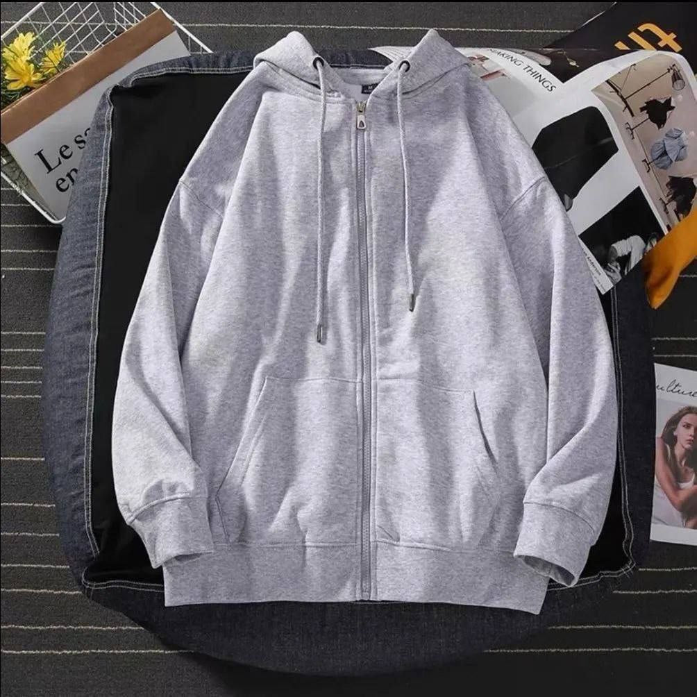 Bluza z kapturem rozpinana, podstawowa