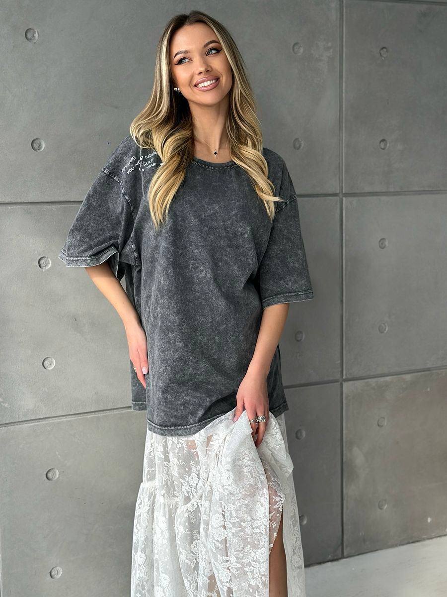 Oversized T-shirt with print