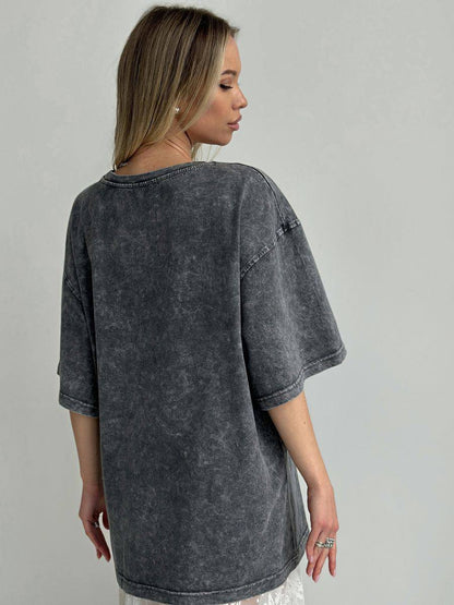 Oversized T-shirt with print