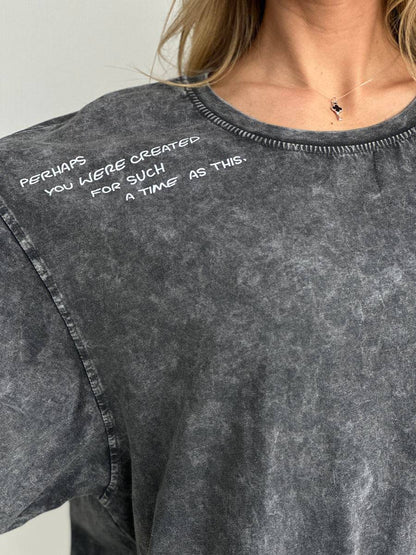 Oversized T-shirt with print