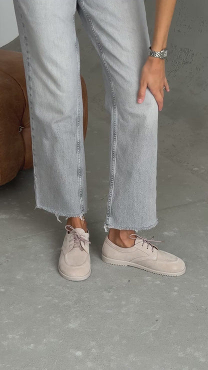Мокасини NikArt barefoot, бежевий