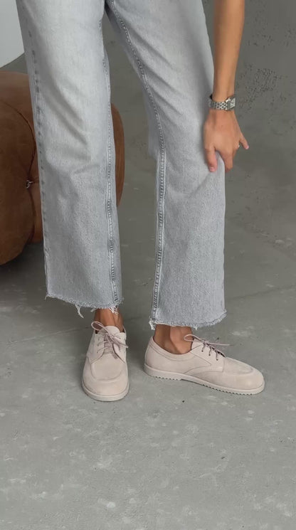 Мокасини NikArt barefoot, бежевий