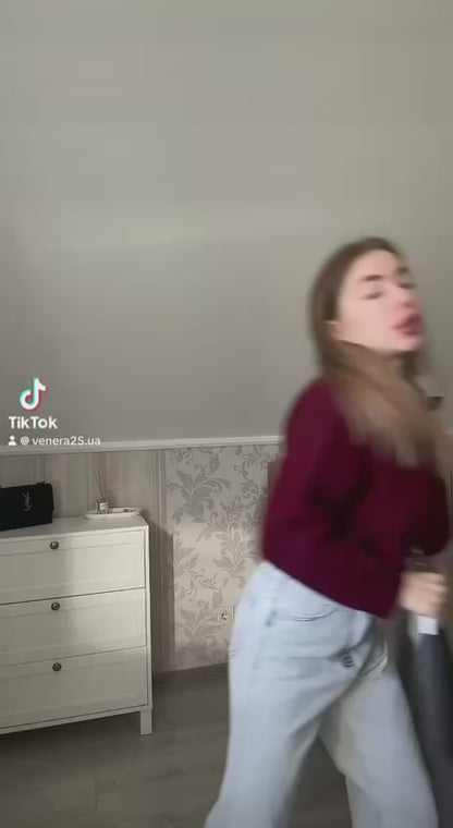 Джемпер One Size з прорізом знизу