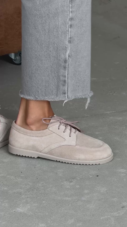 Мокасини NikArt barefoot, бежевий