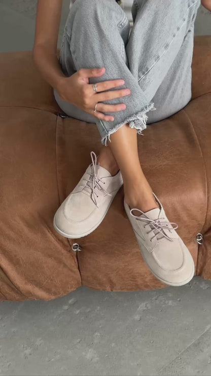Мокасини NikArt barefoot, бежевий
