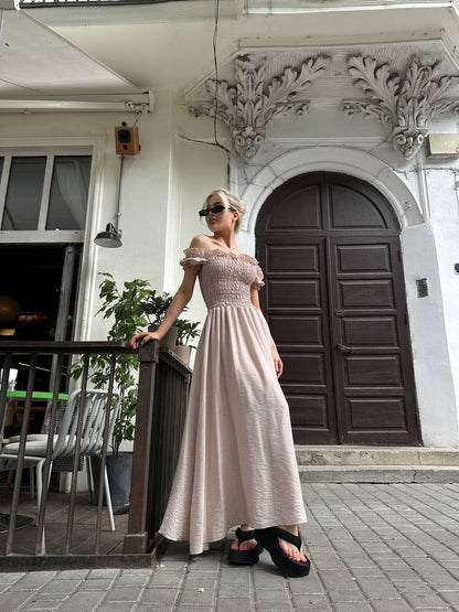 Лляна сукня, MAXI