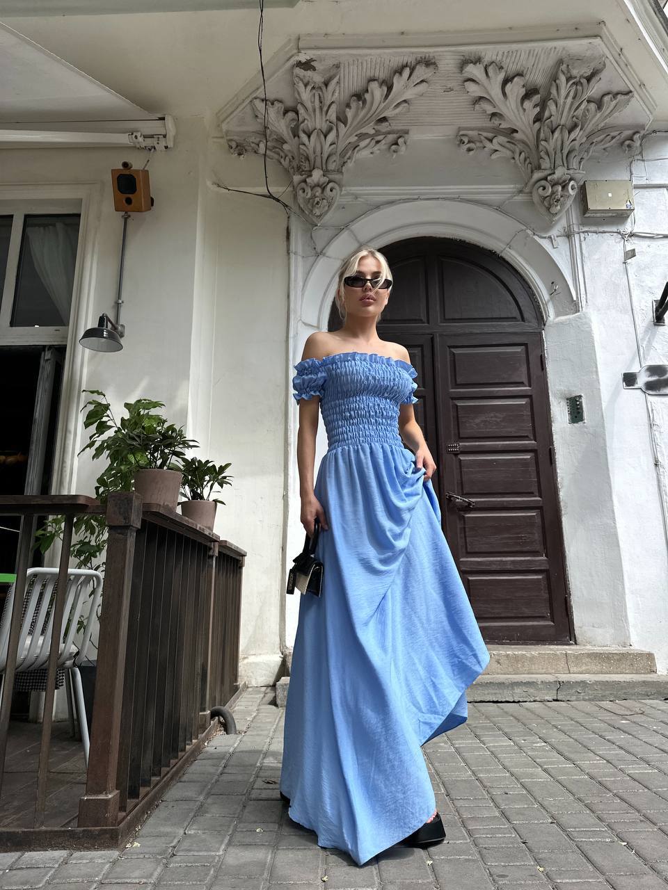 Лляна сукня, MAXI