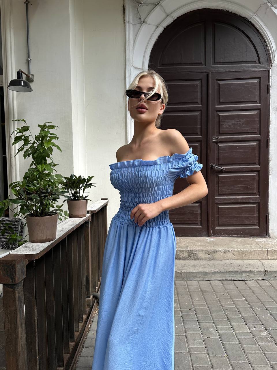 Лляна сукня, MAXI