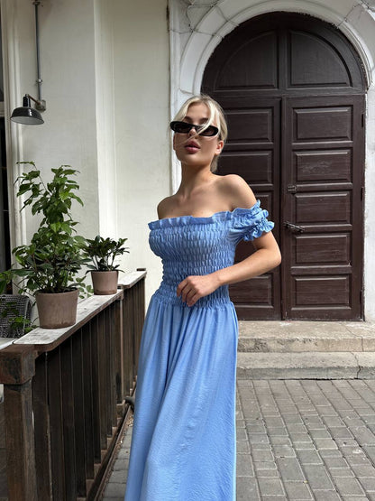 Лляна сукня, MAXI