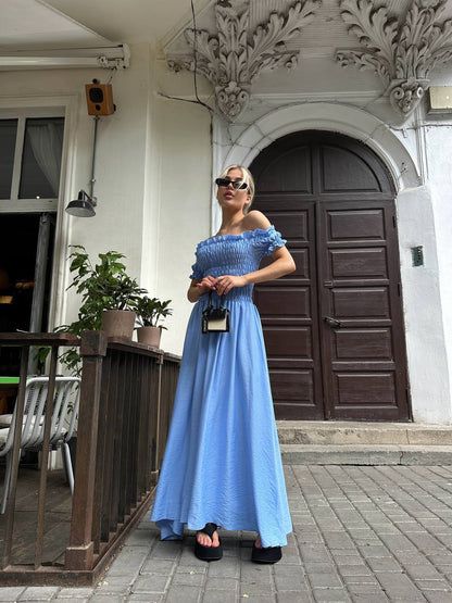 Лляна сукня, MAXI