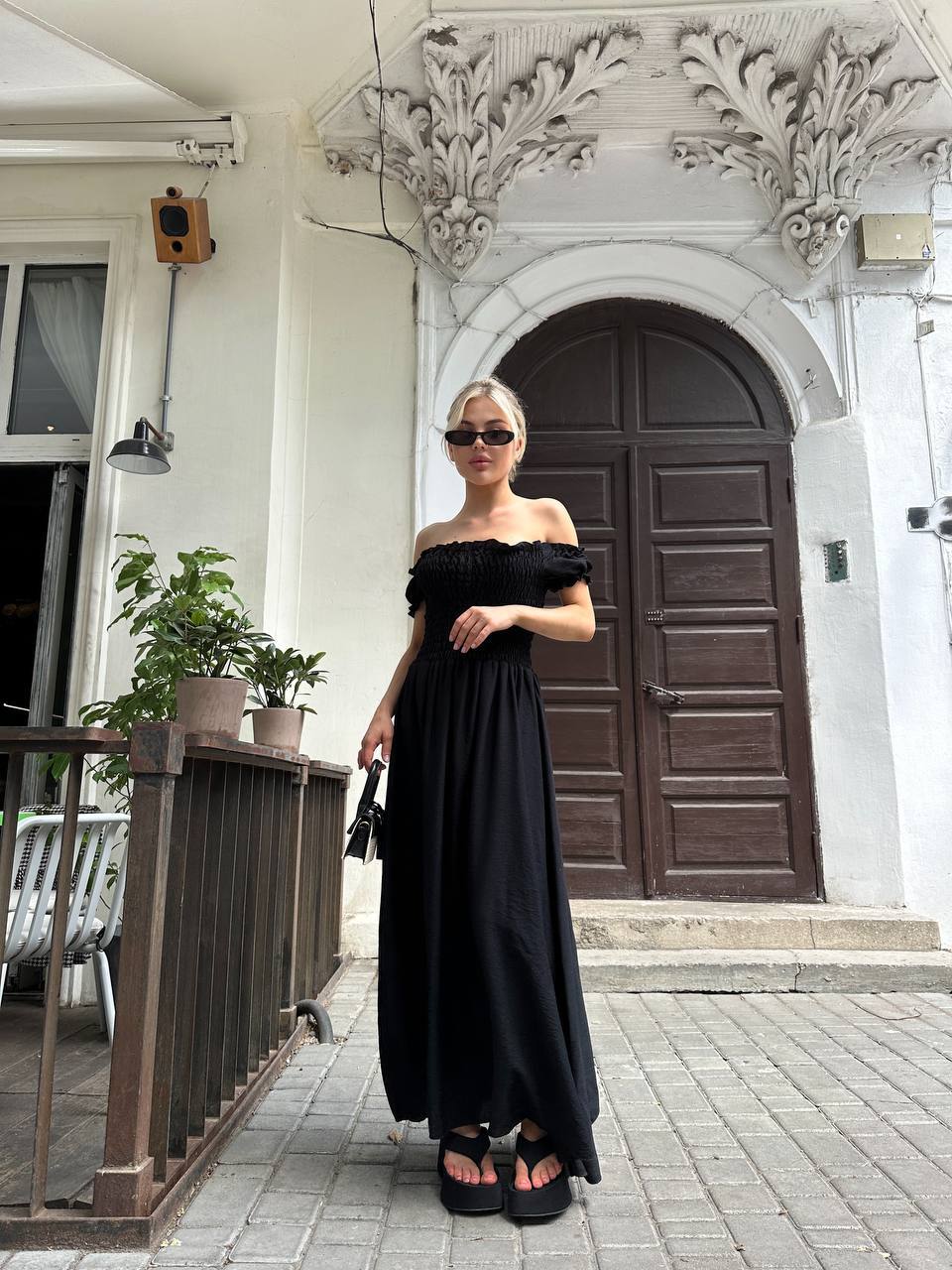 Лляна сукня, MAXI