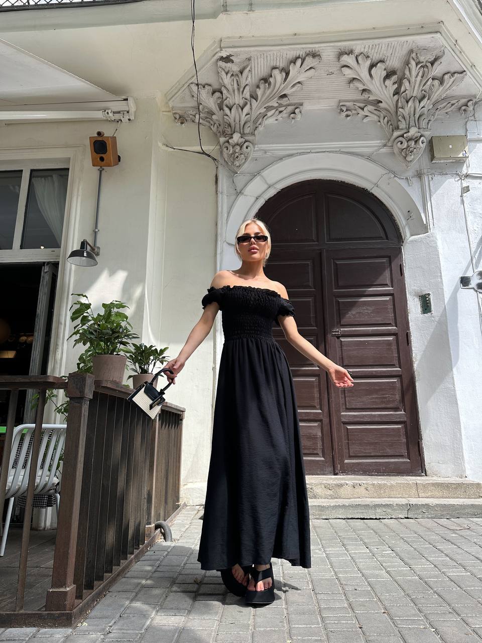 Лляна сукня, MAXI