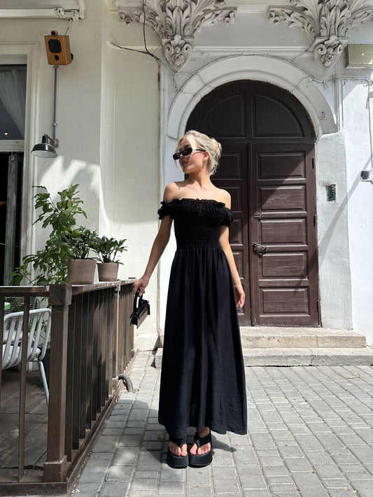 Лляна сукня, MAXI