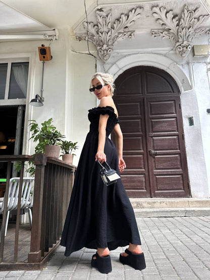 Лляна сукня, MAXI